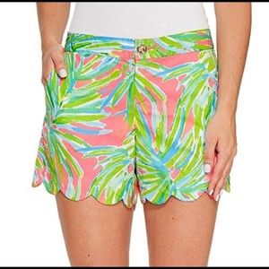EUC Lilly Pulitzer Buttercup Short Royal Lime 10